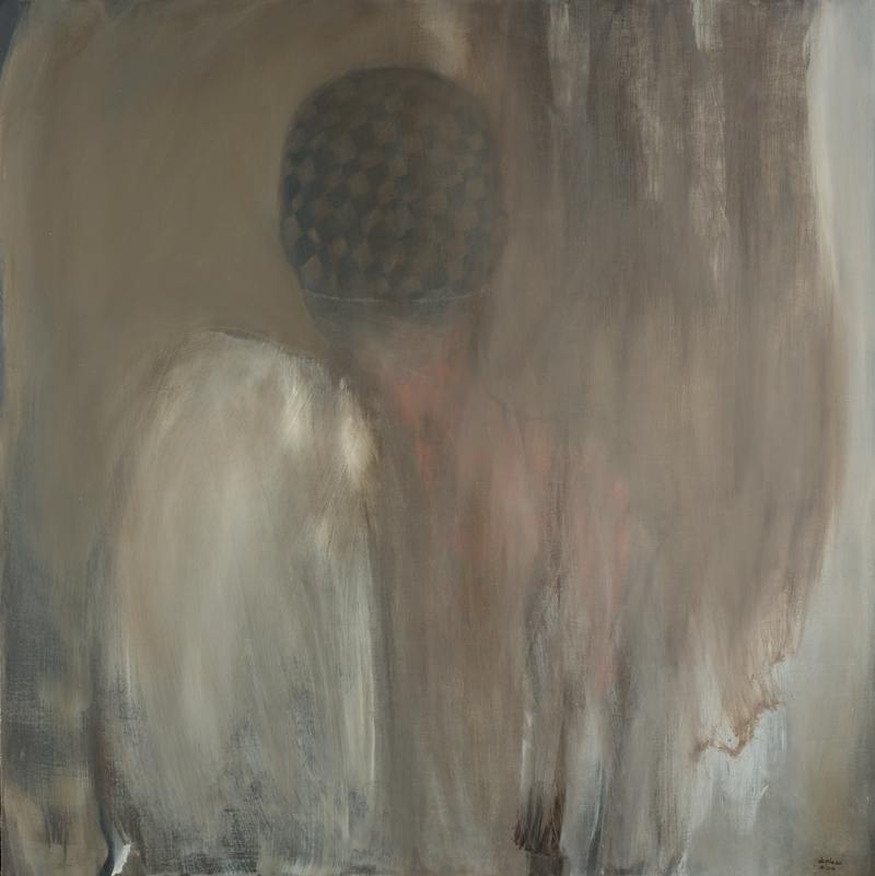 nomade, huile sur toile
