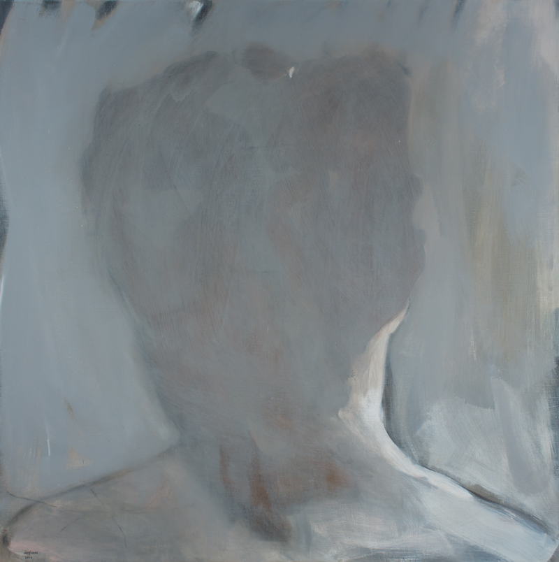 instant, huile sur toile