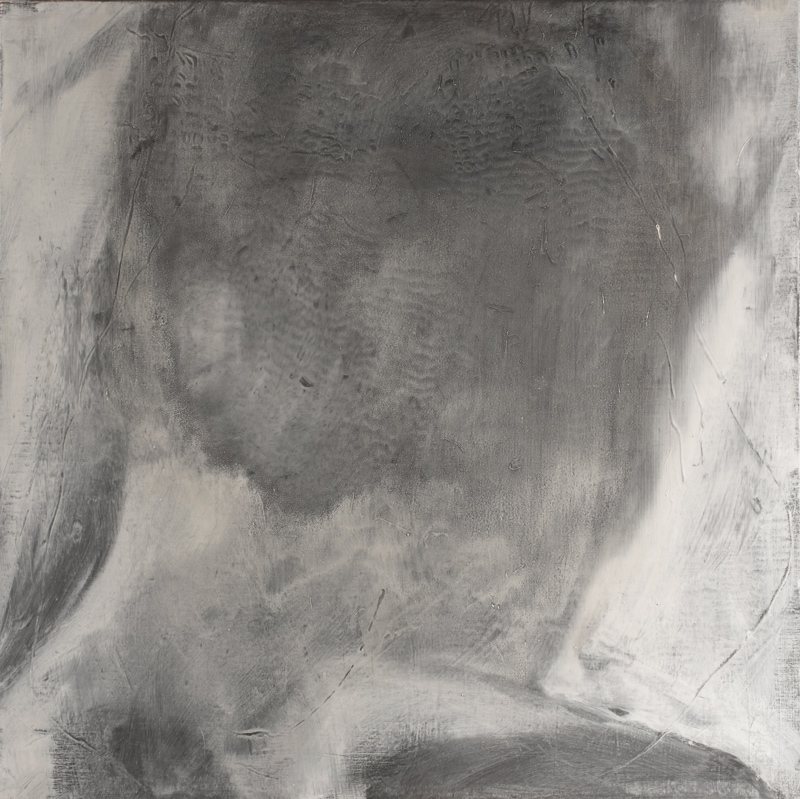 t&ecirc;te 12, huile sur toile