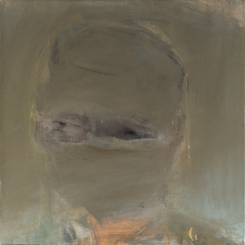 murmure, huile sur toile