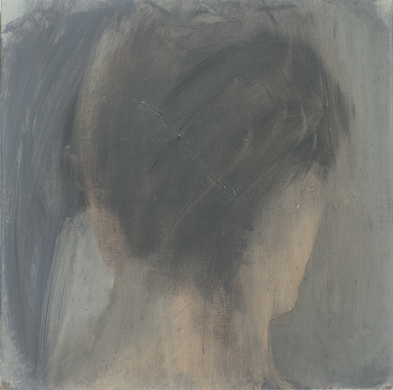 sienne, huile sur toile