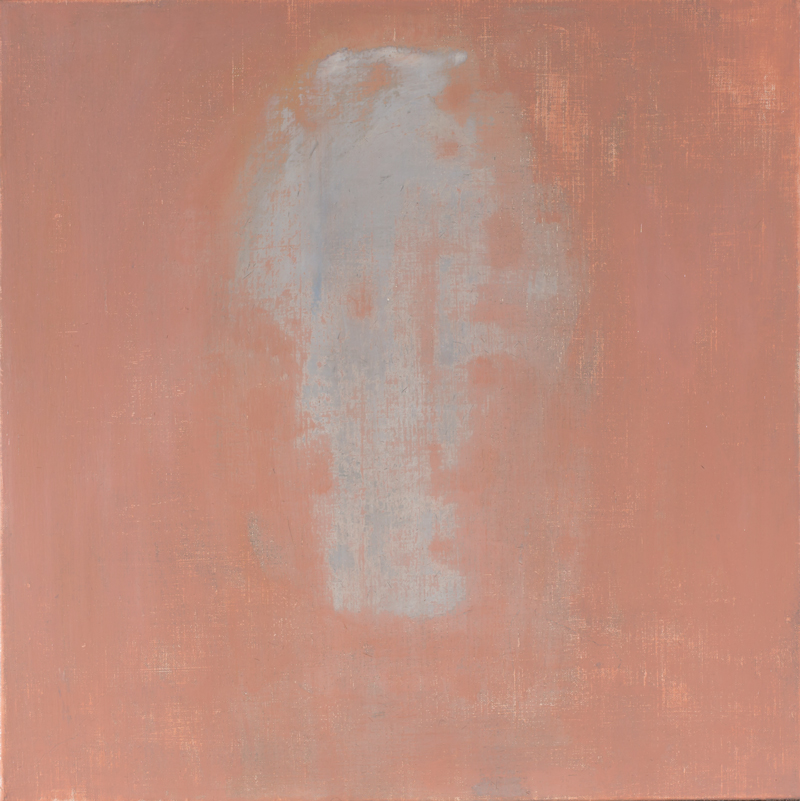 empreinte, huile sur toile