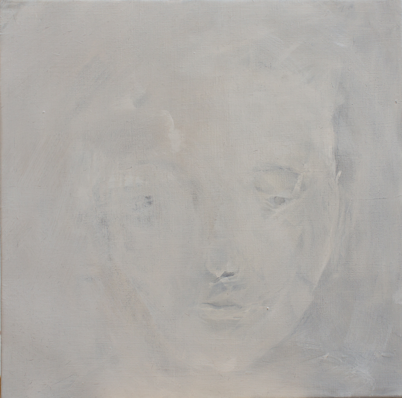 F-B, huile sur toile