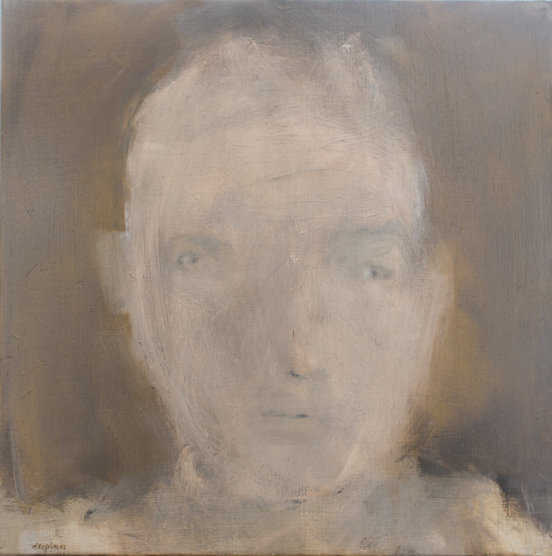 fiction, huile sur toile
