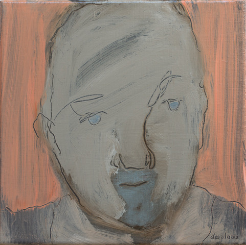 american painter, huile sur toile